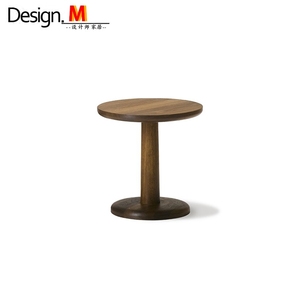 北欧实木设计师家具pon table/在其水曲柳木质茶几角几边几电话几