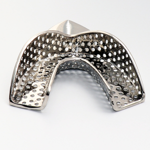 进口牙医工具牙不锈钢牙托盘口腔科牙科可高温消毒印模托盘套装