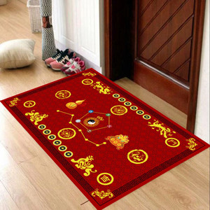 北斗七星九运风水地毯八卦太极五帝钱转运开运进门入户入门垫地垫