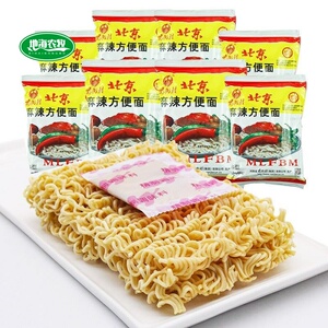 新日期北京面方便面干吃小时候的味道麻辣干脆面80后怀旧干面泡