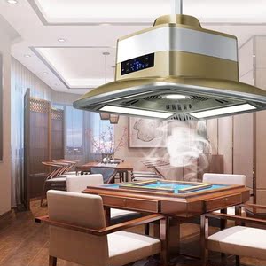 吸烟灯直排式抽烟棋牌室室内管道神器除异味餐厅升降麻将馆排烟机