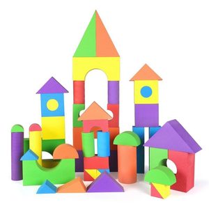 玩具砖盖房子 建筑仿真砖块泡沫积木大软体儿童玩幼儿园早教益智