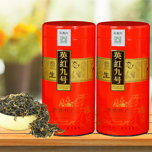 英源红英德红茶英红九号原生态茶礼浓香功夫罐装红茶广东特产