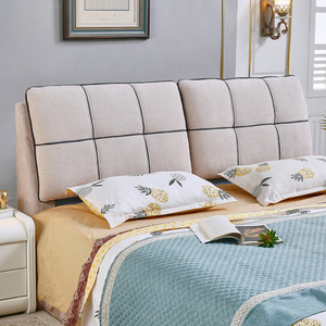 双人床床头单卖布艺