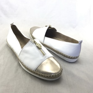 2019新款外贸原单9c旗下ak拉链麻底牛皮真皮平底女鞋单鞋有大码