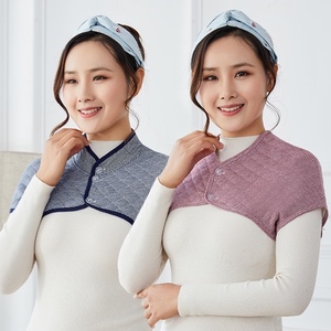 春秋老人护肩保暖月子膀衣肩颈产后护颈椎小坎肩冬季护颈坎甲防寒