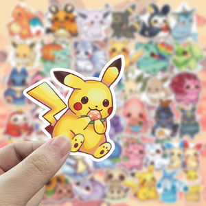 卡通动漫神奇宝贝贴纸精灵宝可梦笔记本电脑手机装饰贴画防水