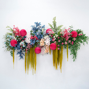 中式假花挂
