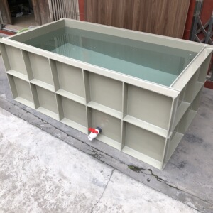 pp塑料大型鱼池水箱海鲜池金鱼缸室外养殖池别墅院子花园大锦鲤池