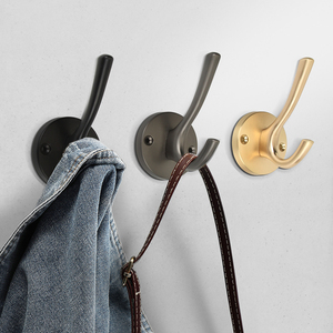 衣帽挂钩柜门北欧墙上墙壁房门壁挂式创意美式进门单个衣柜挂衣钩