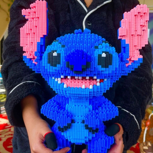 乐高儿童益智玩具小颗粒积木成年拼图立体男女孩情人节礼物史迪仔