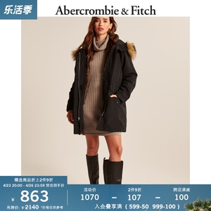 abercrombiefitch女装af三合一派克大衣3118281af