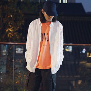 madness mdnsfifth shirt五周年成都限定百搭长袖潮牌衬衫m余文乐