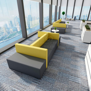 办公室会客区洽谈沙发商场大厅接待休息区简约现代创意休闲沙发