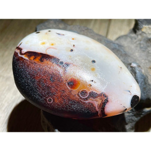 眼睛石戈壁玛瑙原石