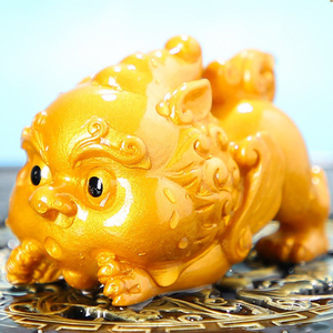 变色茶宠摆件精品可养招财小貔貅迷你元宝茶玩茶桌茶台装饰品茶具