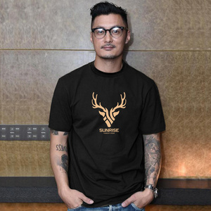 余文乐2022新款夏季潮牌t恤男士纯棉短袖宽松大码圆领半袖上衣服