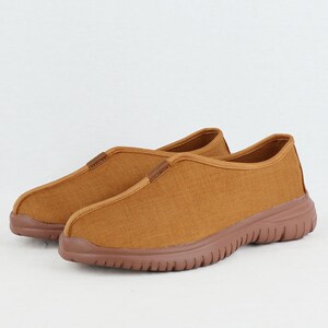 相牌僧鞋男夏季厚底透气软底和尚鞋禅修鞋春秋四季出家僧人鞋女款