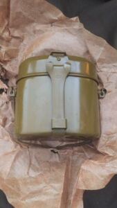 苏联时期武装力量m69装具配用饭盒(年代不同随机发)