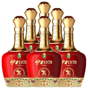 正品新疆伊力特 52度伊力1979 g20 纯粮食固态发酵浓香型白酒