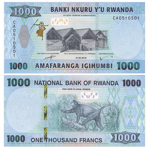 卢旺达1000法郎