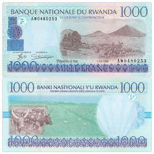 卢旺达1000法郎