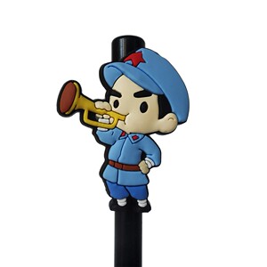 滕阁秋风小红军/签字笔红色主题文创/卡通玩偶创意礼品团建可定制