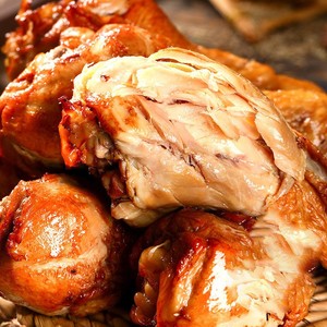 德州扒鸡腿开袋即食五香熟食肉食零食卤鸡腿整箱真空大鸡腿