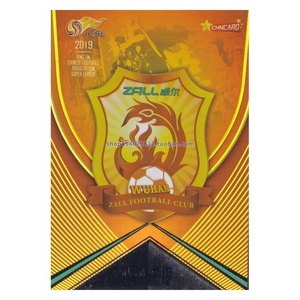 中体卡业2019中超球星卡标准版 队徽特卡 武汉卓尔 队徽 tl-6