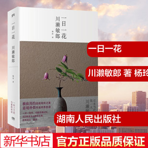 一日一花 精装川濑敏郎著 杨玲译 艺术美学新华书店正版图书籍 湖南人民出版社日本当代花道首位人 生活休闲艺术插画技艺简约装饰