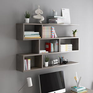 墙上置物架壁挂书架墙装卧室隔板墙面装饰客厅电视背景墙壁柜吊柜