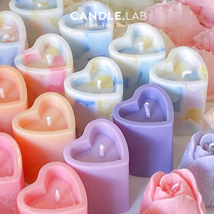 CANDLE.LAB | INS風小號情人節愛心PC模具透明硬質塑料蠟燭用模具