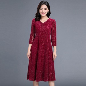 声雨竹2018新款古贝莎台湾正品牌秋冬女装粉红玛丽高档连衣裙睐