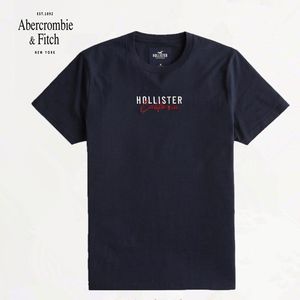 2020新款Hollister男装短袖t恤AF HCO海鸥修身圆领纯棉大码打底衫
