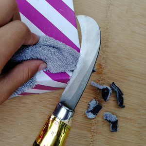 菠萝刀香蕉刀小弯刀水果刀开切菠萝蜜专用刀凤梨水果店专用水果刀