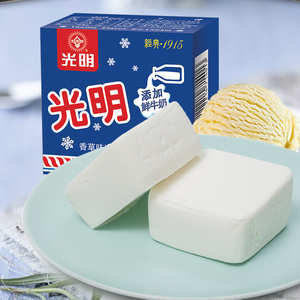 光明白雪冰砖经典鲜奶冷饮冰淇淋雪糕网红冰激凌阿嬷的冰糕115克