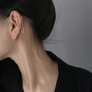 耳夹女冷淡风学生简约