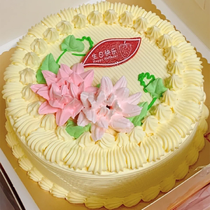 上海凯司令招牌白脱经典小时候原味老式奶油硬奶油蛋糕顺丰发全国