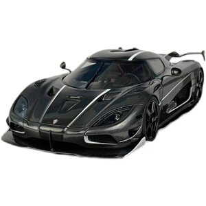 fa柯尼塞格frontiart 黑龙1:18 agera rs draken黑卡本 汽车模型