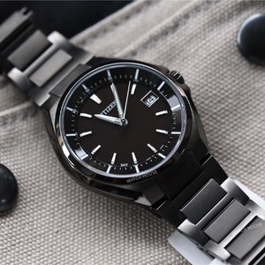 西铁城光动能电波波钛合金男表商务休闲手表cb3015-53e cb3010