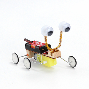 科技小制作小发明电动爬虫机器人男孩 小学生DIY创意手工作品材料