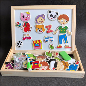 卡通磁性拼拼乐