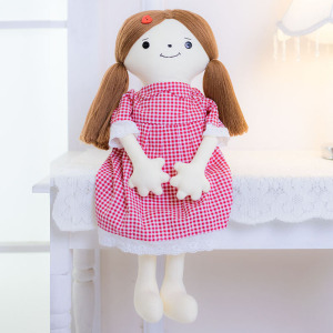 手工娃娃diy材料包布艺成人自制手缝公仔玩偶女制作人偶玩具礼物