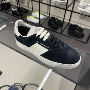 意大利购 emporio armani阿玛尼 休闲鞋男士系带运动鞋子 春夏款