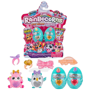 zuru彩虹独角兽惊喜蛋盲盒可爱迷你公仔魔法蛋儿童玩具女孩