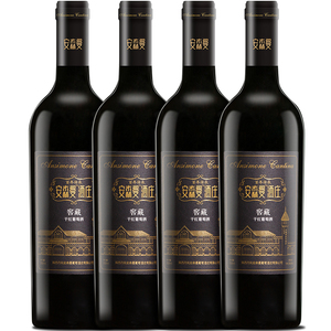 丹凤安森曼酒庄窖藏干红葡萄酒丹凤红酒750ml