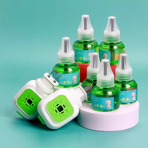 6瓶装电热蚊香液无毒婴儿孕妇专用无香液体家用驱蚊液电蚊器液