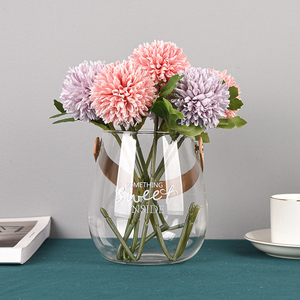 乒乓菊仿真花束客厅餐桌装饰假花干花花瓶插花摆件样板房软装摆设