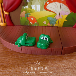 正版散货 MICRO TOYBOX 玩具总动员迷你小鳄鱼食玩DIY场景配件