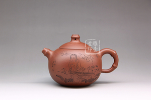 雅壶堂宜兴丁蜀丁山古阳羡手工紫砂壶孙泽华贵妃竹